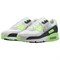 Nike Air Max 90 Anti Slip Wear Resistant Low Top Casual Running Shoes Men's White Green DM0029-115 - фото 604458