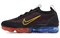 Nike Air VaporMax 2021 Fk Black Photo Blue Crimson Gold DV2118-001 - фото 606091