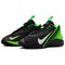 Nike Anti Slip Wear Resistant Low Top Basketball Shoes Men's Black Green HF1804-001 - фото 606910