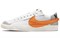 Nike Blazer Low 77 Jumbo White Alpha Orange Sail DN2158-100 - фото 607039