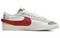 Nike Blazer Low 77 Jumbo White Photon Dust Light Smoke Grey University Red DQ8769-100 - фото 607046