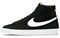 Nike Blazer Mid 77 Suede Black White CI1172-005 - фото 607086