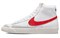 Nike Blazer Mid 77 Vintage Mismatched Swoosh Blue Red BQ6806-117 - фото 607102