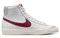 Nike Blazer Mid 77 Vintage White Dark Beetroot Grey Fog Black BQ6806-120 - фото 607121