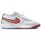 Nike Book 1 Anti Slip Wear Resistant Low Top Basketball Shoes Men's White Blue IH0893-100 - фото 607147