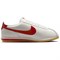 Nike Cortez Anti Slip Wear Resistant Low Top Casual Running Shoes Men's White Red DM4044-110 - фото 607280