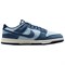 Nike Dunk Anti Slip Wear Resistant Low Top Skateboard Shoes Men's Cyan HF3141-400 - фото 607597