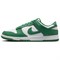 Nike Dunk Anti Slip Wear Resistant Low Top Skateboard Shoes Men's White Green HF5441-101 - фото 607612
