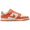 Nike Dunk Anti Slip Wear Resistant Low Top Skateboard Shoes Men's White Orange HF5441-106 - фото 607625