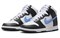 Nike Dunk High Retro Flc Black University Blue White FJ4210-001 - фото 607675