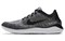 Nike Free Rn Flyknit 2018 Black White Ombre 942838-101 - фото 608148