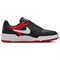 Nike Full Force Slip Resistant Cushioning Low Top Skateboard Shoes Men's Black Red FB1362-003 - фото 608200