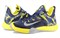 Nike Hyperrev All Star 2015 Cushioning Anti Slip And Wear Resistant Low Top Basketball Shoes Men's Blue Yellow 705371-407 - фото 608501