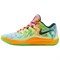 Nike KD 17 Anti Slip Wear Resistant Low Top Basketball Shoes Men's Yellow Green HF1810-700 - фото 608796