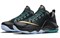 Nike Lebron 12 Cushioning Anti Slip And Wear Resistant Low Top Basketball Shoes Men's Black 724558-070 - фото 609632