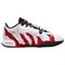 Nike Lebron 21 Anti Slip Wear Resistant Low Top Basketball Shoes Men's White Red HV1222-100 - фото 609935