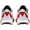 Nike Lebron 21 Anti Slip Wear Resistant Low Top Basketball Shoes Men's White Red HV1222-100 - фото 609938
