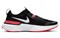 Nike React Miler Black Laser Crimson CW1777-001 - фото 610874