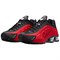 Nike Shox R4 Anti Slip Wear Resistant Low Top Casual Running Shoes Men's Black Red HQ1988-600 - фото 611501