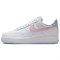 Nike Air Force 1 Anti Slip Wear Resistant Low Top Skateboard Shoes Women's White Pink IH0640-161 - фото 612689