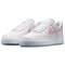 Nike Air Force 1 Anti Slip Wear Resistant Low Top Skateboard Shoes Women's White Pink IH0640-161 - фото 612691