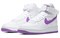 Nike Air Force 1 High 'White Dark Orchid' Women's 334031-112 - фото 612763