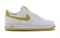 Nike Air Force 1 Low Patent White Bright Citron Women's AH0287-103 - фото 613061