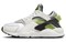 Nike Air Huarache Slip Resistant Low Top Running Shoes Women's White Beige Green DH4439-114 - фото 613395