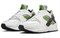Nike Air Huarache Slip Resistant Low Top Running Shoes Women's White Beige Green DH4439-114 - фото 613397