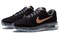 Nike Air Max 2017 Black Metallic Red Bronze Women's 849560-008 - фото 613509
