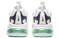 Nike Air Max 270 React Bubble Pack White GS CT9633-100 - фото 613580