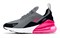 Nike Air Max 270 Smoke Grey Hyper Pink GS 943345-031 - фото 613594