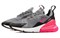 Nike Air Max 270 Smoke Grey Hyper Pink GS 943345-031 - фото 613596