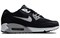 Nike Air Max 90 Essential Black Wolf Grey Women's 616730-012 - фото 613688