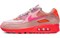 Nike Air Max 90 Prm Platinum Crimson/Bright Purple Women's CT3449-600 - фото 613738