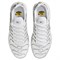 Nike Air Max Plus Anti Slip Wear Resistant Low Top Casual Running Shoes Women's White Silver HJ9743-100 - фото 614542