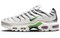 Nike Air Max Plus White Neon Metallic Silver Women's DN6997-100 - фото 614566