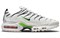 Nike Air Max Plus White Neon Metallic Silver Women's DN6997-100 - фото 614567