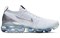 Nike Air VaporMax Flyknit 3 White Reflect Silver Women's AJ6910-101 - фото 614977