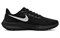 Nike Air Zoom Pegasus 39 Black Silver Metallic Women's DH4072-002 - фото 615125