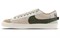 Nike Blazer Low 77 Jumbo Sanddrift Medium Olive Women's DQ1470-105 - фото 615526
