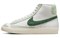 Nike Blazer Mid 77 Vintage Chenille Swoosh Gorge Green Women's DX8959-100 - фото 615671