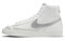 Nike Blazer Mid 77 White Silver Metallic Women's CZ1055-112 - фото 615677