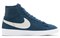 Nike Blazer Mid Vintage Suede Blue White Women's AV9376-403 - фото 615723