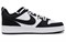 Nike Court Borough 2 Non slip Lightweight Low Top Skateboard Shoes GS Black White pz--6926445179808609133 - фото 615949