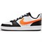 Nike Court Borough Non slip Lightweight Low Top Skateboard Shoes GS Black Pink pz--4751475662419534634 - фото 615981