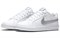 Nike Court Royale White Metallic Silver Women's 749867-100 - фото 616128