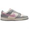 Nike Dunk Anti Slip Wear Resistant Low Top Skateboard Shoes Women's Gray Pink DD1873-002 - фото 616424