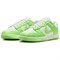 Nike Dunk Anti Slip Wear Resistant Low Top Skateboard Shoes Women's Green HV0842-133 - фото 616430