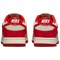 Nike Dunk Anti Slip Wear Resistant Low Top Skateboard Shoes Women's Red HF1986-100 - фото 616453